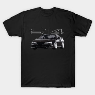 240 sx super black s14 kouki T-Shirt